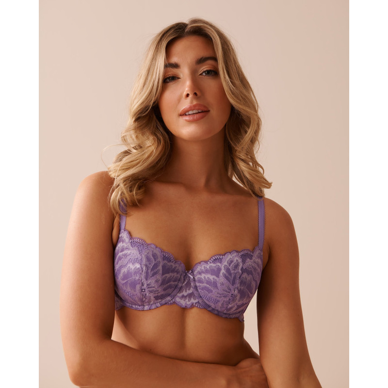 Soutien-gorge doublure légère demi-buste flexible balconnet