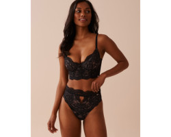 Soutien-gorge corset sans doublure en dentelle