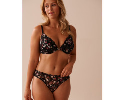 Soutien-gorge doublure légère fermeture avant demi-buste