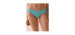 Bas de bikini cheeky texturé BLEU CIEL