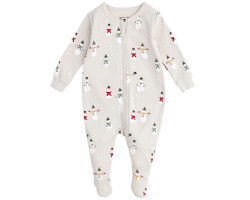 Pajamas Snowmen 0-24 months