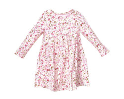 Orchid Wadded Dress 2-6 years