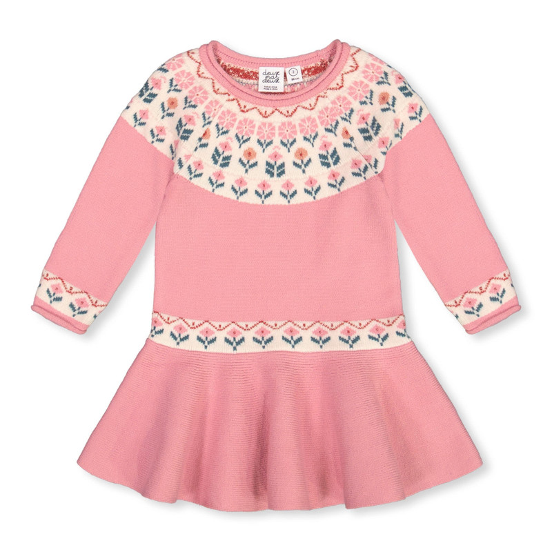 Deux par Deux Robe Tricot Edelweiss 3-8ans