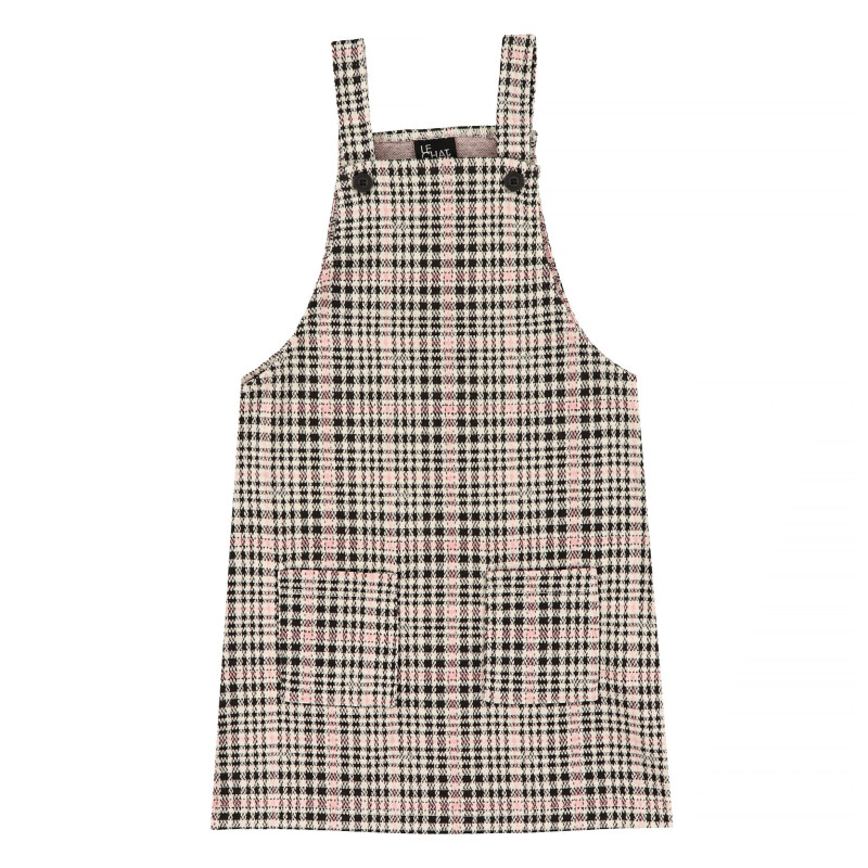 Mélodie Check Chasuble, 2-8 years