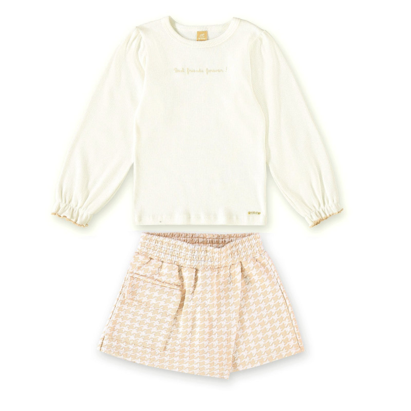 Up Baby Ensemble Deux Pièces Jupe-Short 2-8ans