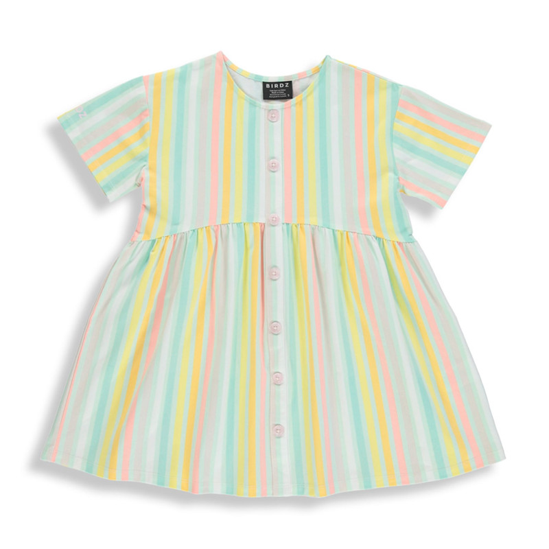 Striped Camp Dress, 2-10 years