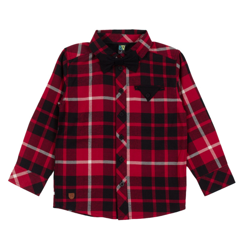 Party Red Check Shirt