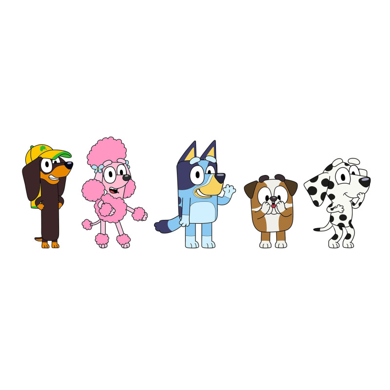 Pack of 5 Jibbitz - Bluey