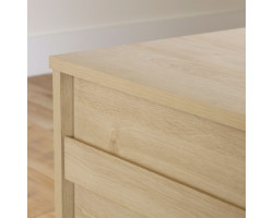 1-drawer bedside table -...