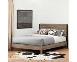 Double Platform Bed Set -...