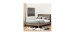 Double Platform Bed Set - Munich Aged Oak