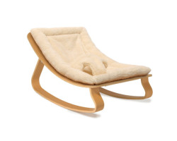 Levo Deckchair - Beech / Fur