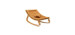 Levo Deckchair - Beech / Camel