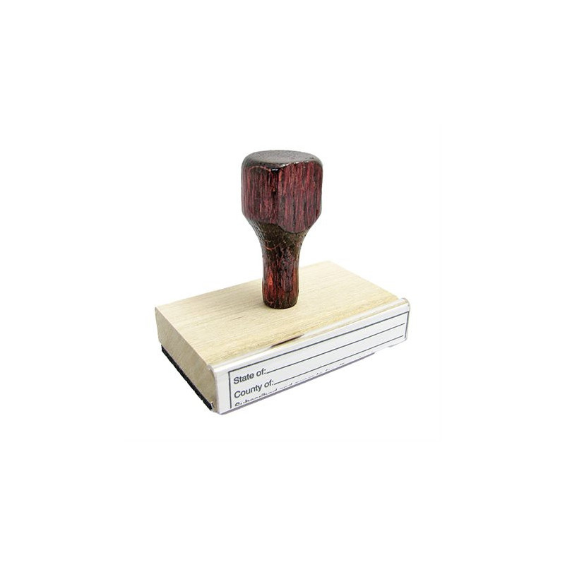 Timbre traditionnel en caoutchouc