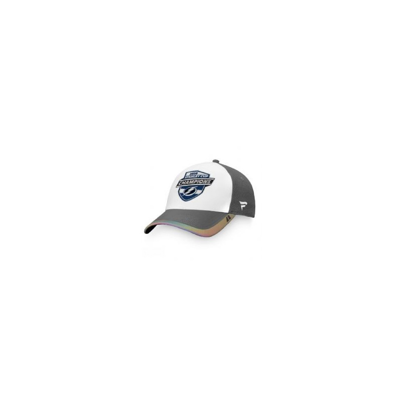 Lightning de tampa bay -  casquette des champions de la coupe stanley - locker room (ajustable)