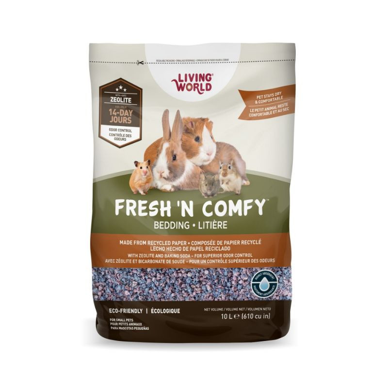 Litière Fresh ‘N Comfy Confetti 10L – Living World