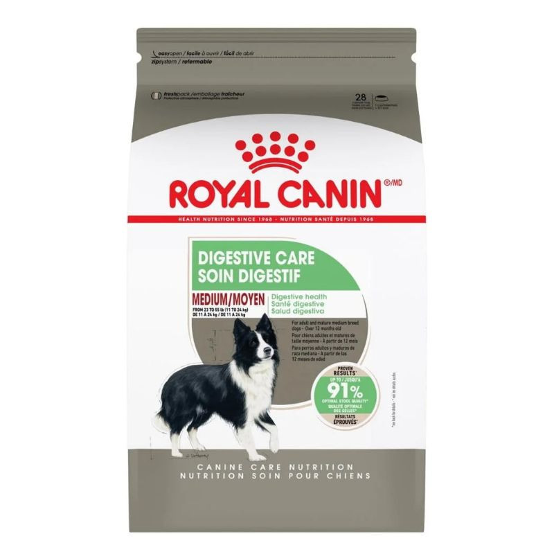 Nourriture Soin Digestif pour Moyen chien, 13.6 Kg – Royal Canin