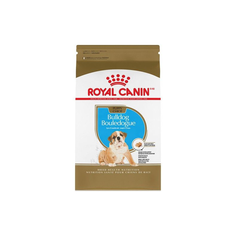 CHIOT BOULEDOGUE – nourriture sèche pour chiots – Royal Canin