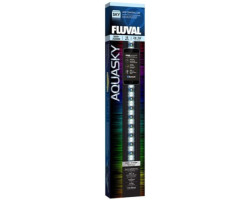 Rampe d’éclairage à DEL Aquasky Fluval avec Bluetooth, 18 W, (24-36 po)