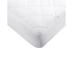 Clément - Maison Protège-Matelas Coussiné Lit Grand + 2 Protège-Oreillers