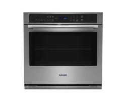 27" Single Built-In Wall Oven with Air Fry, 4.3 cu.ft., Stainless Steel, Maytag MOES6027LZ