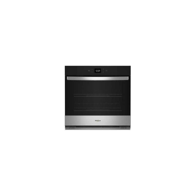 Single wall oven with air fry if connected, 30 in, 5 cu ft, Stainless steel, Whirlpool WOES5030LZ