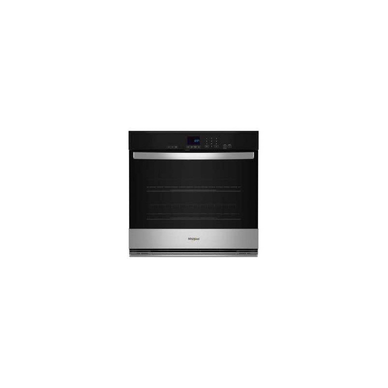 Single Self-Cleaning Wall Oven, 27-inch, 4.3 cu. ft., Stainless Steel, Whirlpool WOES3027LS