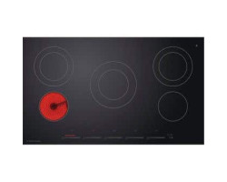 Plaque de cuisson électrique 36 po encastrée, avec 5 brûleurs radiants, noir, Fisher & Paykel série 5 CE365DTB1