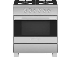 30" range. Fisher & Paykel in stainless steel OR30SDG4X1