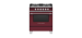 Cuisinière de 30 po. Fisher & Paykel en Rouge OR30SCG4R1