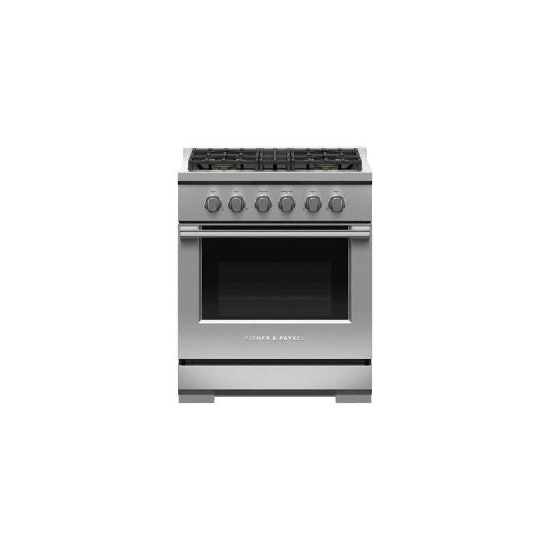 30" range. Fisher & Paykel Stainless Steel RGV3-304-L