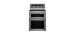 Cuisinière en Vitrocéramique de 30 po. KitchenAid 2.5 pi.cu avec 5 brûleurs en Inox YKFED500ESS