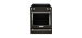 30-inch Vitroceramic Range. KitchenAid 6.4 cu. ft. with 5 burners in Black Stainless Steel YKSEG700EBS