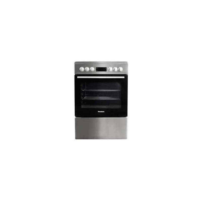 Cuisinière en Vitrocéramique de 24 po. Blomberg 2.51 pi.cu avec 4 brûleurs en Inox BERC24102SS