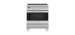 Cuisinière en Vitrocéramique de 30 po. Fisher & Paykel 3.5 pi.cu avec 4 brûleurs en Inox OR30SDE6X1