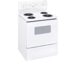 Cuisinière Spirale de 30 po. Moffat 4 pi.cu avec 4 brûleurs en Blanc MCBS523DNWW