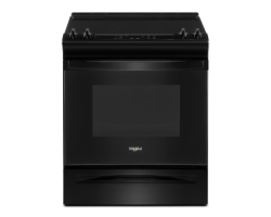 30-inch Vitroceramic Range. Whirlpool 4.8 cu. ft. with 4 burners in Black YWEE515S0LB