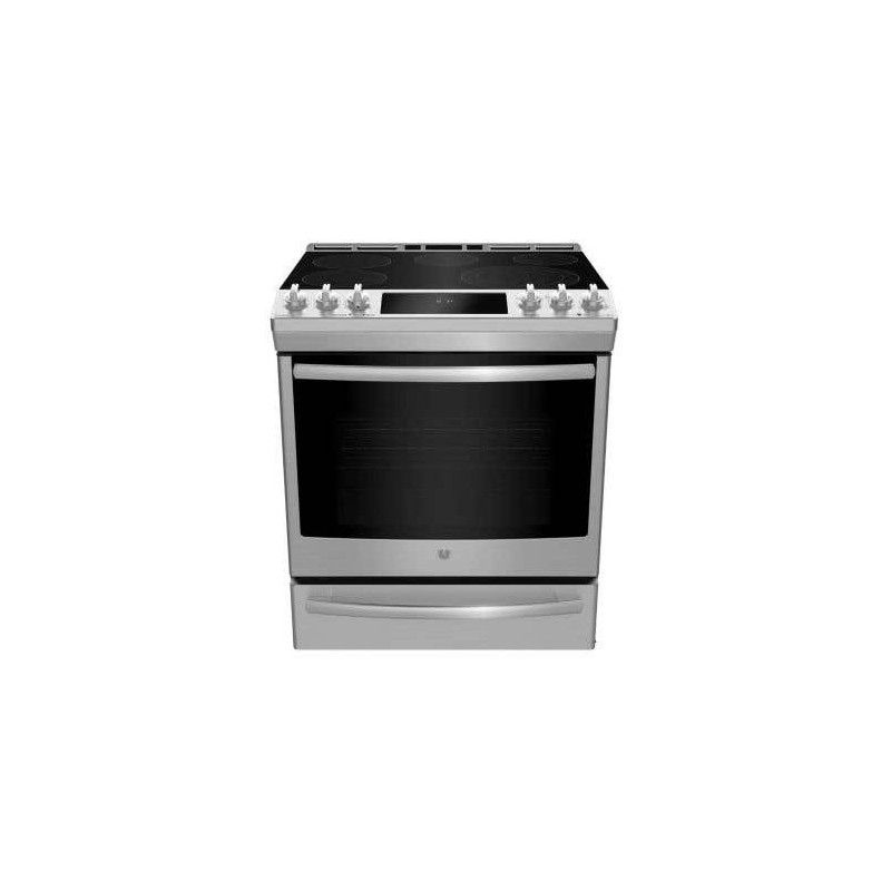 30-inch Vitroceramic Range. GE Profile 6.3 cu. ft. with 5 stainless steel burners PCS940YMFS