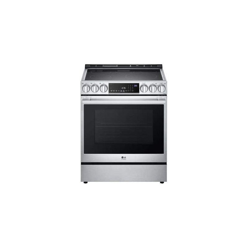 Cuisinière en Vitrocéramique de 30 po. LG 6.3 pi.cu avec 5 brûleurs en Inox LSES6338F