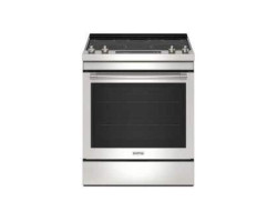 Slide-out electric range,...