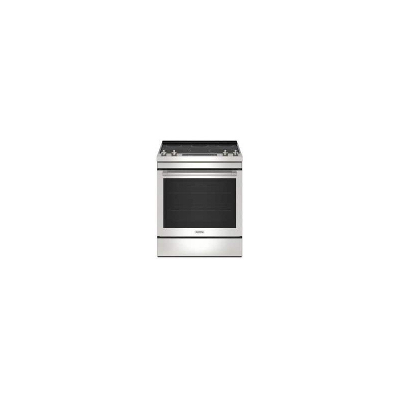 Cuisinière électrique coulissante, 30 po, friture à air, 6.4 pi cu., Inox, Maytag YMES8800PZ