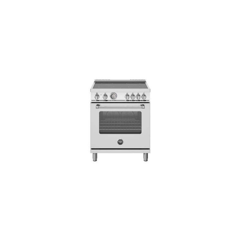 Cuisinière électrique, 30 po, 4 éléments, four électrique, acier inoxydable, Bertazzoni MAS304CEMXV