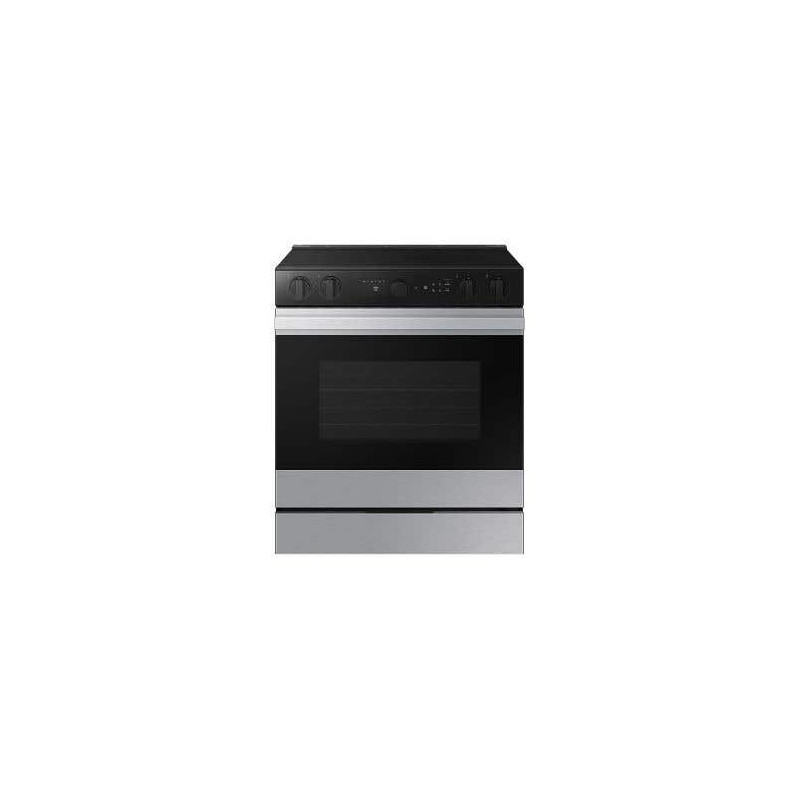 30" slide-in range. Samsung 6.3 cu.ft. with stainless steel oven camera NSE6DG8700SRAC