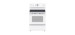 Cuisinière à induction 30 po autoportante, 4 brûleurs, blanc, Moffat MCBS585DNWW