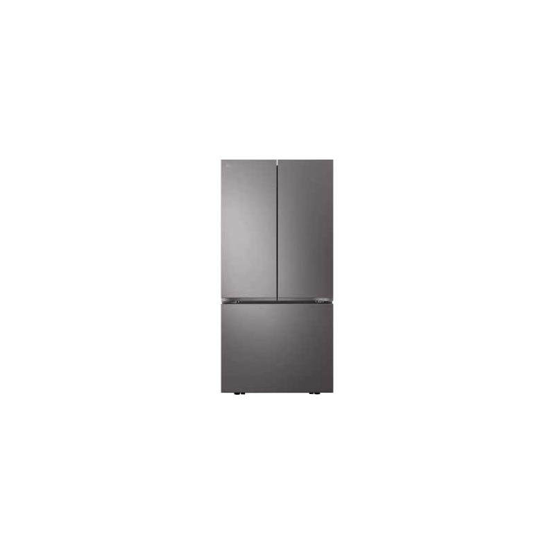 33" Counter Depth French Door Refrigerator and Bottom Freezer, 25 cu. ft., Black Stainless Steel, LG LF25S6200D