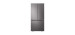 33" Counter Depth French Door Refrigerator and Bottom Freezer, 25 cu. ft., Black Stainless Steel, LG LF25S6200D