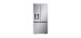 33" Counter Depth 3-Door French Freestanding Refrigerator, 20 cu. ft., Stainless Steel, LG LF20C6330S