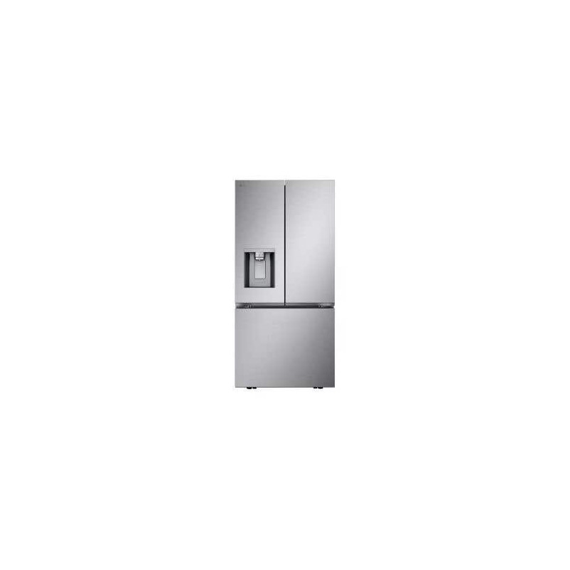 Freestanding French Door Refrigerator 25 cu. ft. 33 in. Stainless Steel LG LF25S6330S