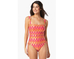 SWIMWEAR ANYWHER (COCO CONTOURS) Maillot de bain une pièce convertible - PANDORA PLAYA ZIG-ZAG