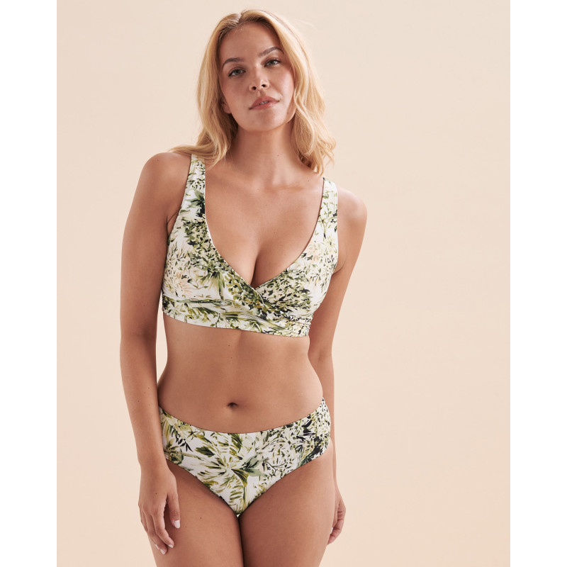 SEA LEVEL Haut de bikini croisé Tropica